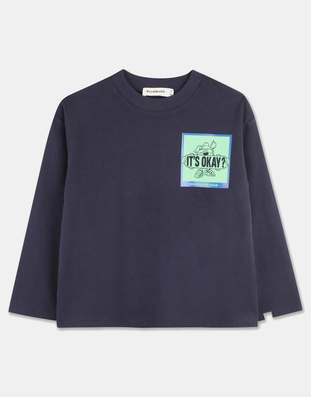 Billieblush - Skateboard Long Sleeve T-Shirt - Kids-Teens