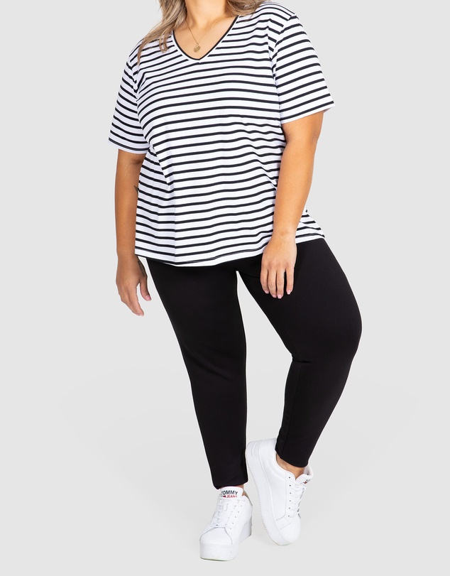 Love Your Wardrobe - Lola Slim Ponte Pants