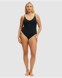 Cotton On Body - Thin Strap V-Neck Cheeky One Piece