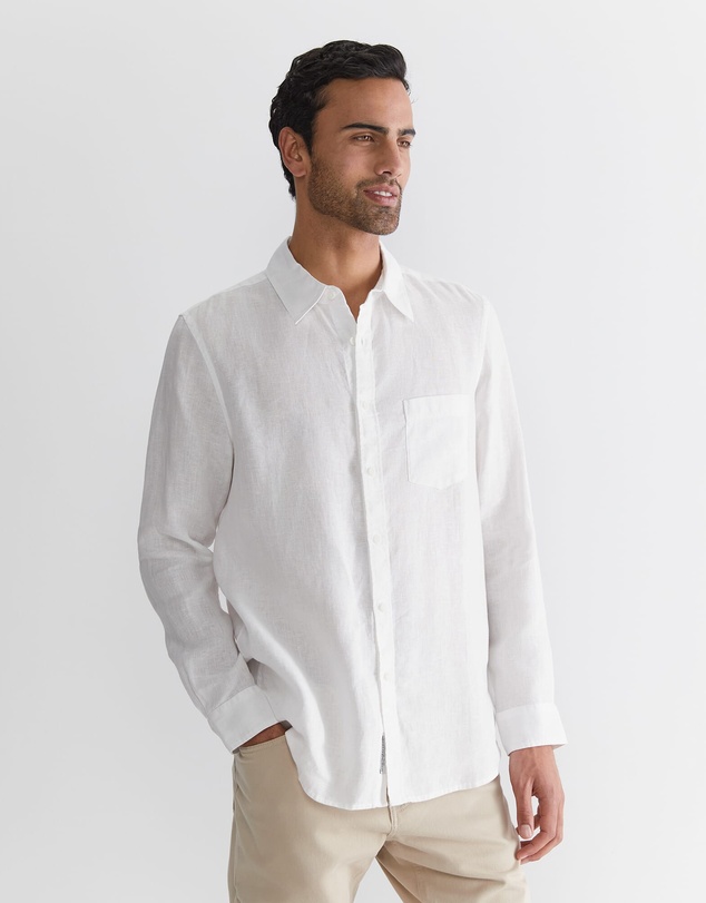 Sportscraft - Long Sleeve Linen Shirt