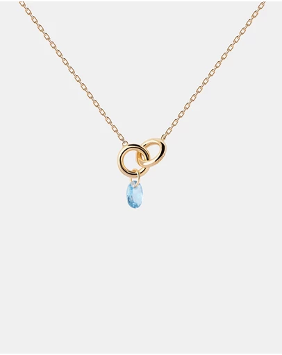 PDPAOLA - Blue Lily Necklace