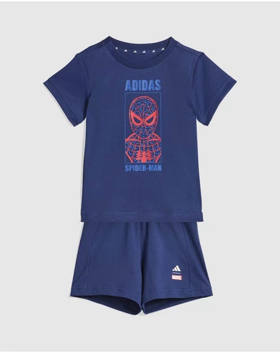 adidas Sportswear - Adidas Marvel Spider-Man T-Shirt Set - Babies-Kids