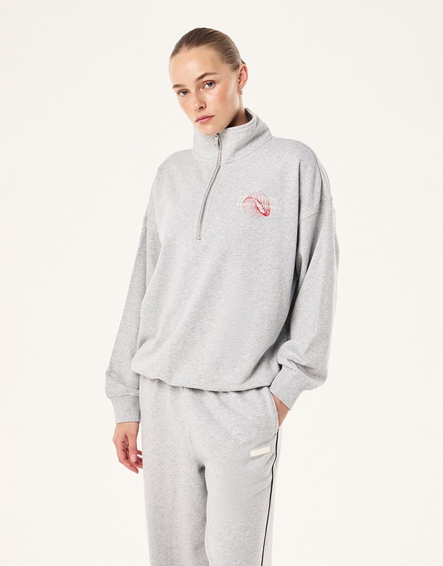 P.E Nation - Snap Quarter Zip Sweatshirt