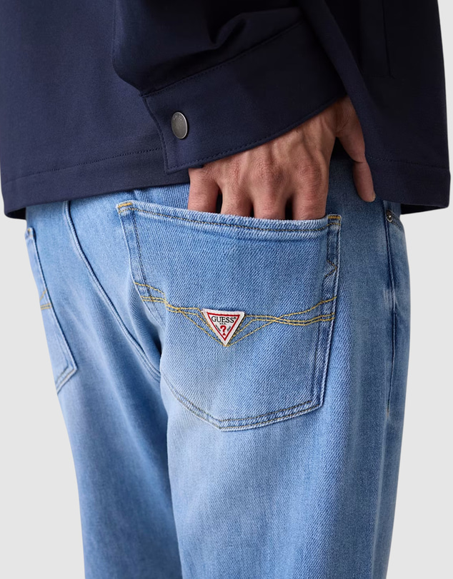 GUESS - Mid-Rise Rodeo Straight Leg Jeans