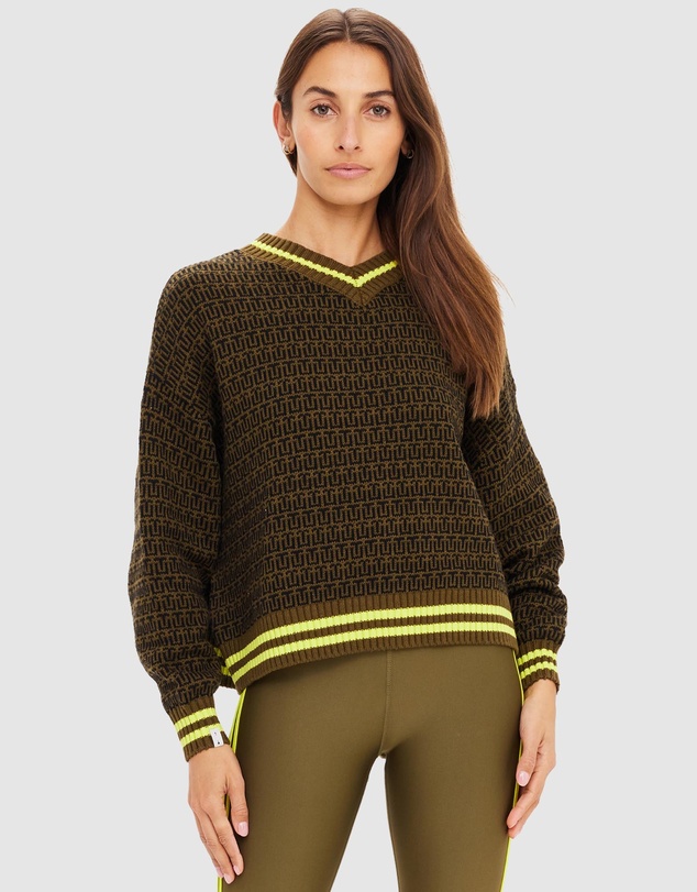 The Upside - Castilla Clementine Knit Crew Jumper