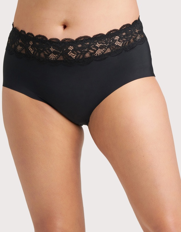 Ava & Audrey  - Ava & Audrey Tilly Microfibre & Lace Full Brief
