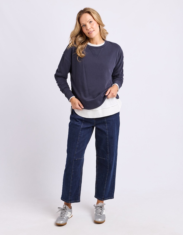 Foxwood - Delilah Crew Navy