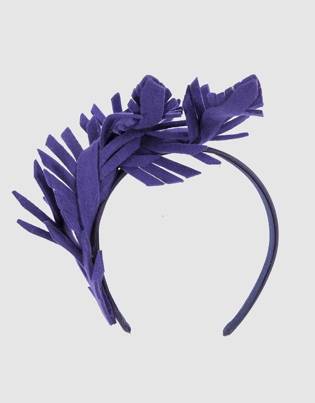 Max Alexander - Felt Leaf Fascinator