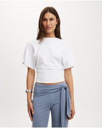 Cotton On - Blair Batwing Short Sleeve Tee