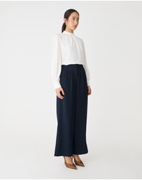 Forcast - Celene Gathered Neck Top