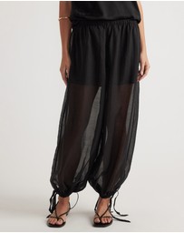 Decjuba - Tina Textured Balloon Pants