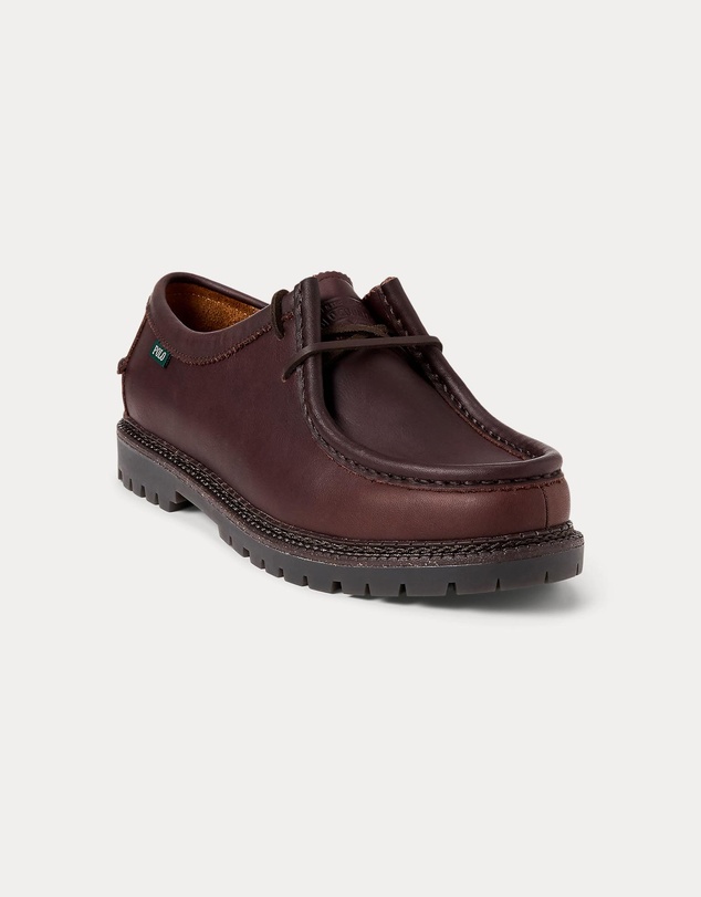 Polo Ralph Lauren - Jett Lug-Sole Leather Moc-Toe Shoes - Men's