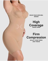 Leonisa - Total Smooth Cupless Full Body Shaper