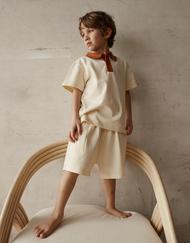Alfred - Wallace Shorts | Cream