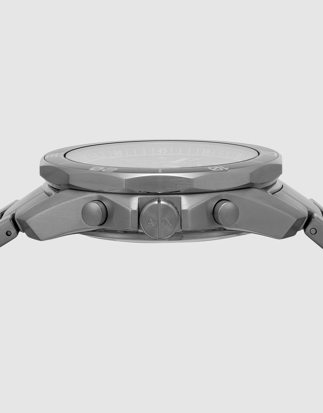Armani Exchange - Gun-Metal Chronograph Watch