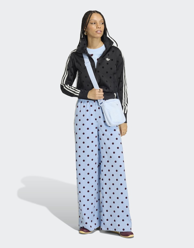 adidas Originals - SATIN POLKA DOTS WIDE LEG PANT Womens
