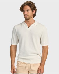 Academy Brand - Jonny Textured Knit Polo