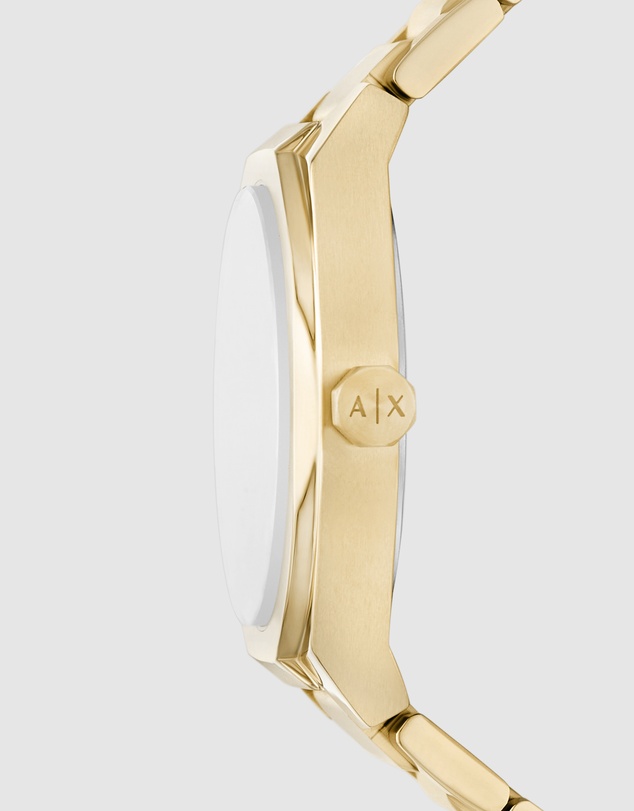 Armani Exchange - Gold Tone Analogue Watch