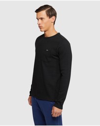 Oxford - Albert Waffle Long Sleeve Tee