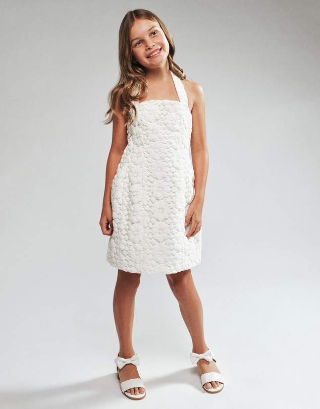 Bardot Junior - Priscila Crochet Halter Dress - Kids