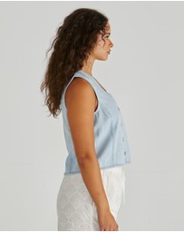 Sass - Sabine Denim Vest