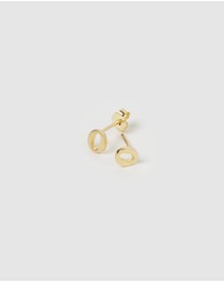 Izoa - Little Letter O Stud
