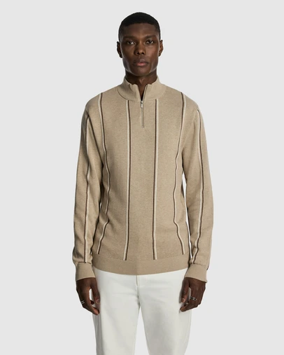 yd. - Jaxon 1/4 Zip Knit Jumper