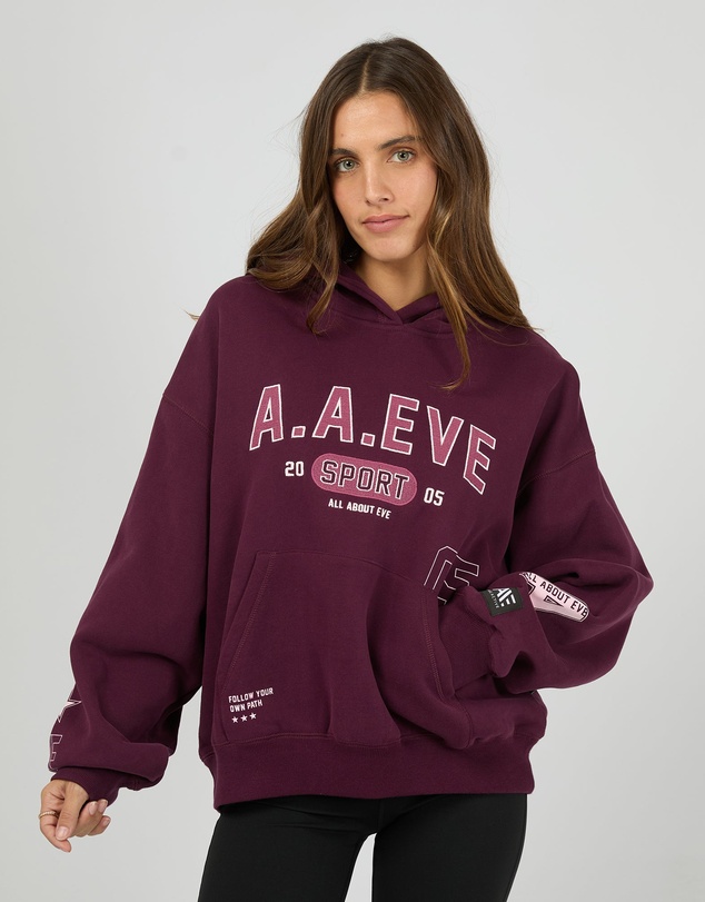 All About Eve - Empower Box Hoodie Wine