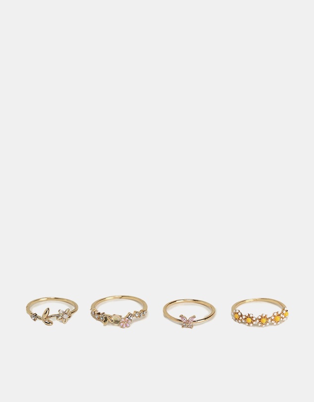 ALDO - Girlies Multipack Rings Set