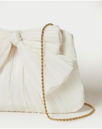 Loeffler Randall - Rayne Pleated Frame Clutch with Bow