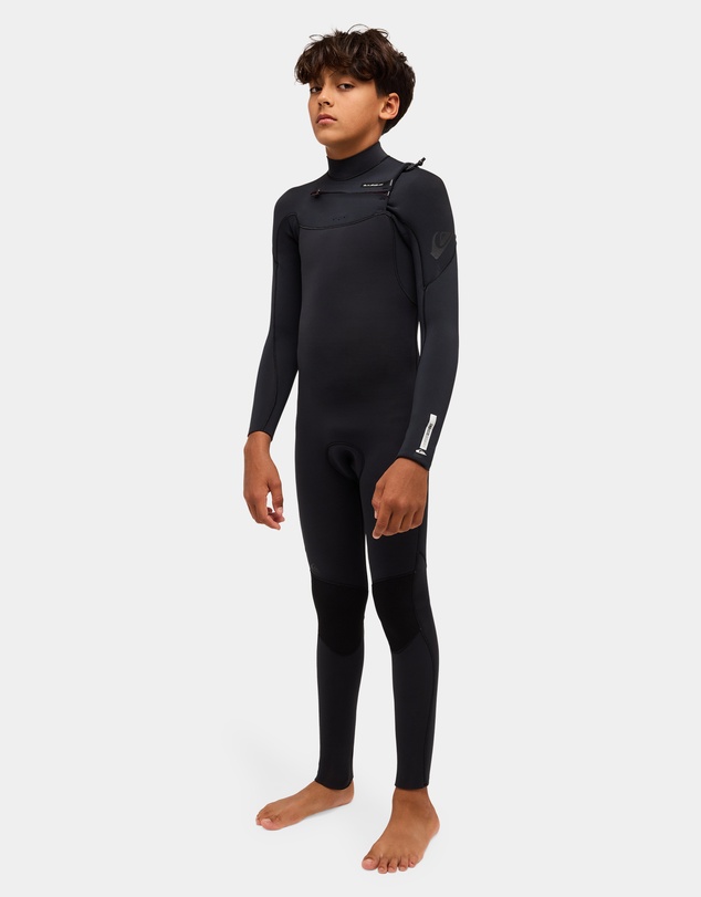 Quiksilver - Boys 8 to 16 3/2 Everyday Sessions Chest Zip Wetsuit