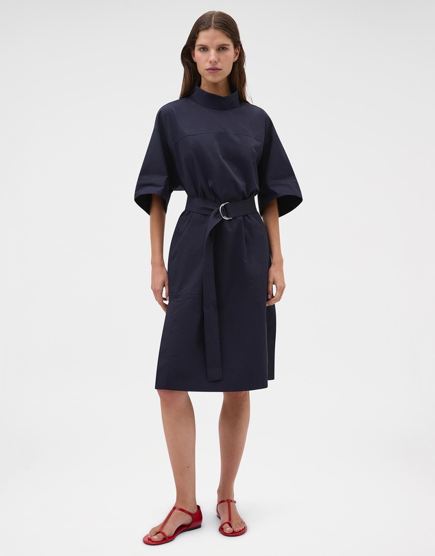 Oroton - Mock Neck Popover Dress