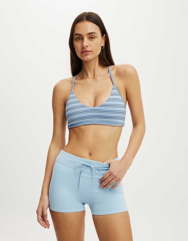 Cotton On Body Active - Ultra Soft Tie Front Micro Short