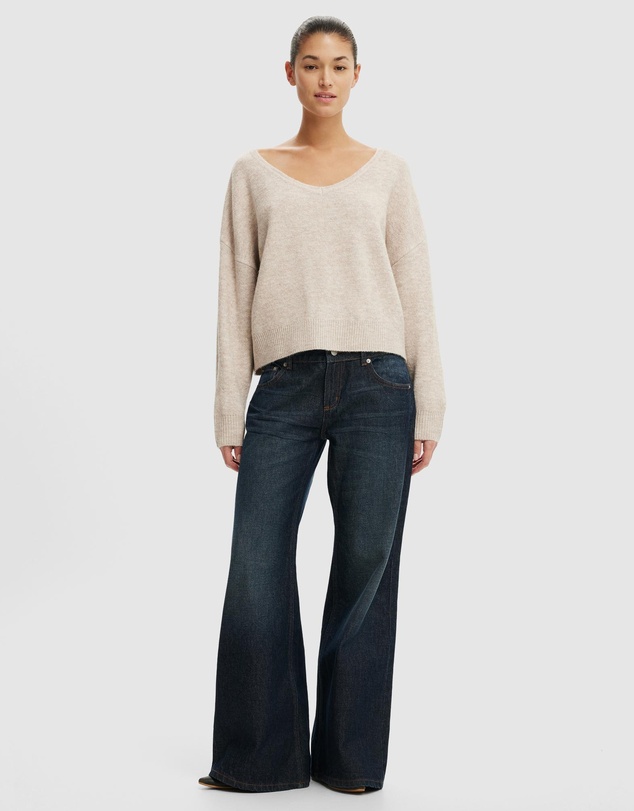 Cotton On - Softest Luxe Slouchy V-Knit