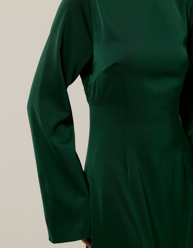 Tussah - Bec Long Sleeve Satin Maxi Dress