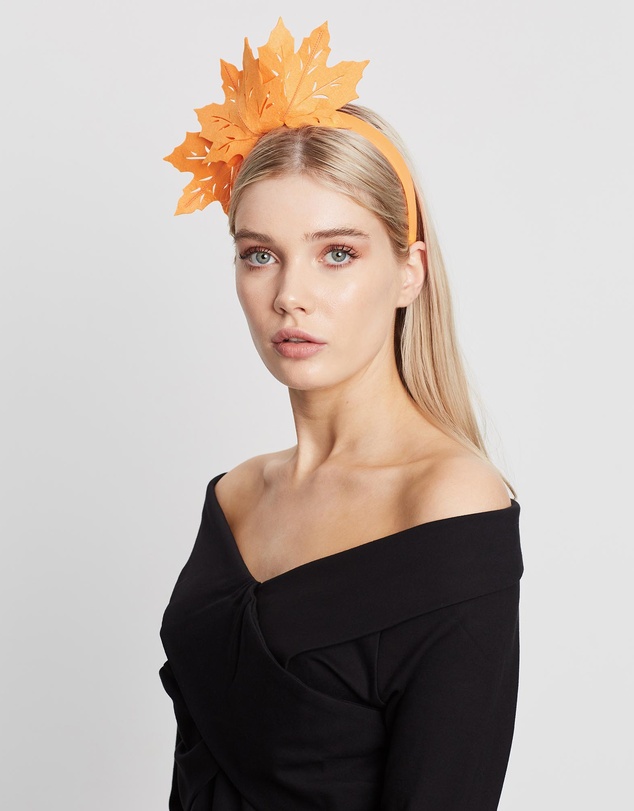 Max Alexander - Laser-Cut Winter Racing Fascinator