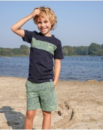 B.Nosy - Paul Organic AOP Shorts - Kids-Teens