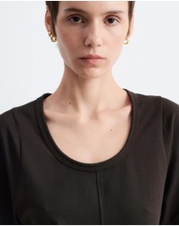 & Other Stories - Scoop-Neck T-Shirt