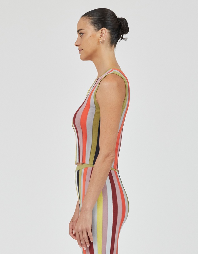 Third Form - Rhythm Knit One Shoulder Top
