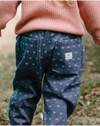 Kynd Baby - Denim Pant in Denim Dot