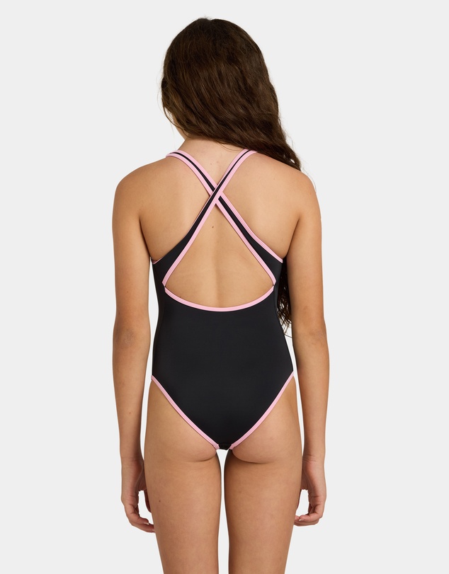 Roxy - Girls 8 to 16 Swell Time One Piece Swimsuit