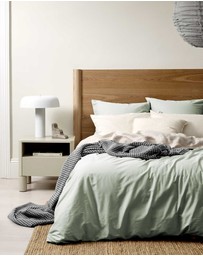 Aura Home - Halo Organic European Pillowcase