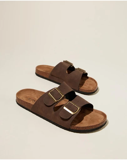 Cotton On - Double Buckle Sandal