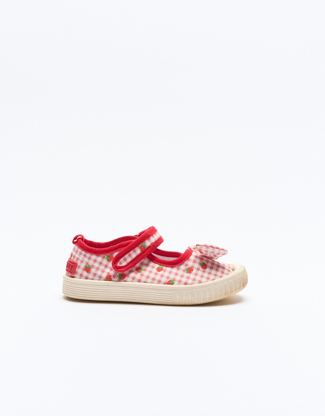 Walnut Melbourne - Mary Jane Bow Canvas