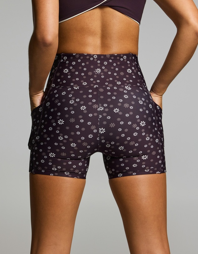 Rockwear - No Front Seam Pocket Mid Thigh Tights
