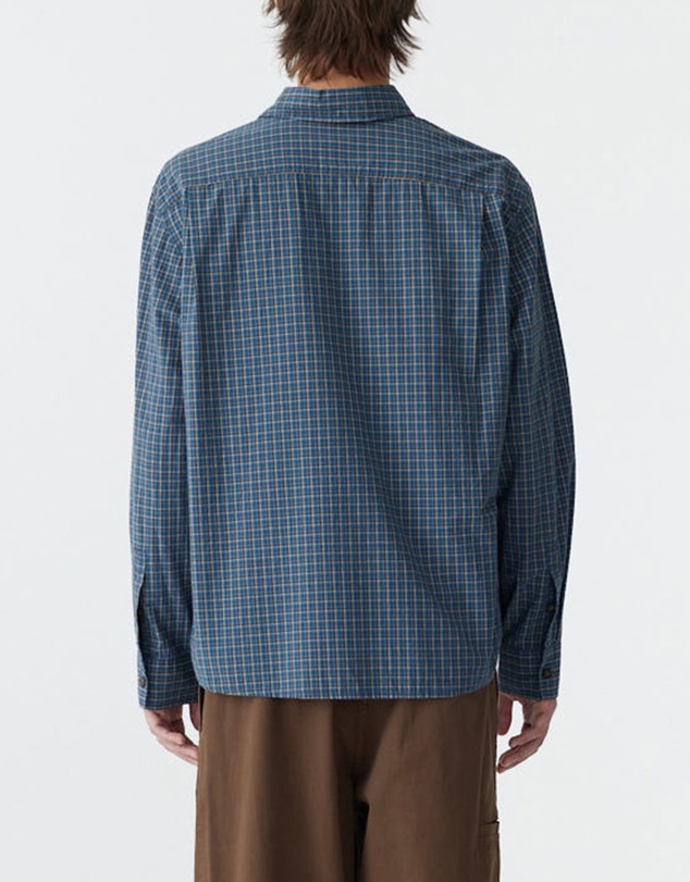Bassike - Boxy Cotton Check Shirt