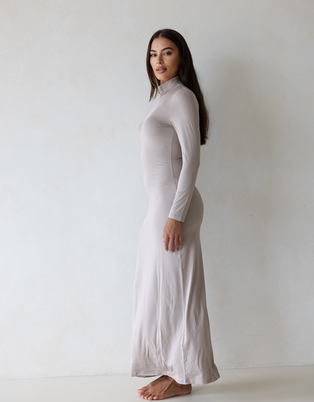 Mod Squad - Luxe Long Sleeve Slip Dress Base Layer