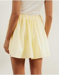 Atmos&Here - Caicos Flare Cotton Mini Skirt