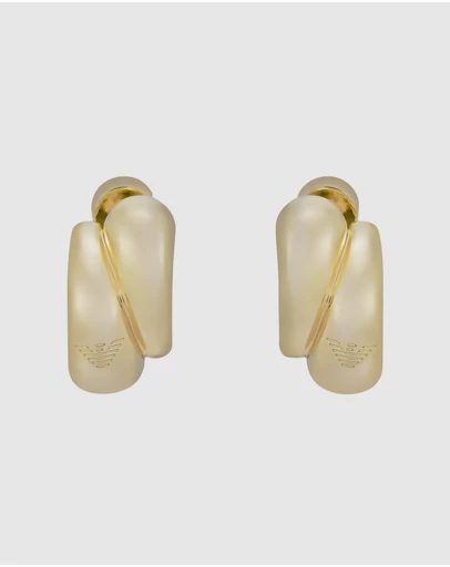 Emporio Armani - Iconic Trend Gold Earring