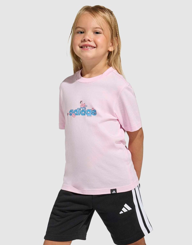 adidas Sportswear - Summer Adventures Graphic T-Shirt - Babies-Teens
